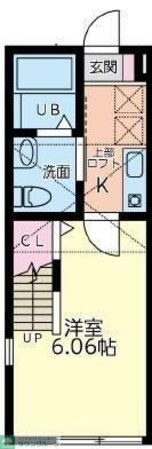 ヴェルジェの物件間取画像